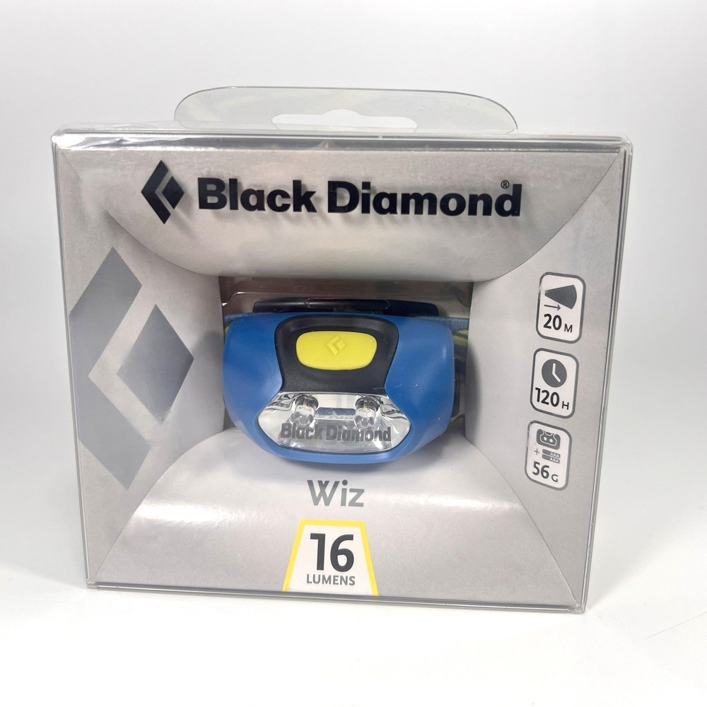 Black Diamond Wiz Kid's Headlamp 16 Lumen Cosmetic 2nds NEW